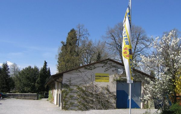 Sehr altes Firmengebäude in der Friedensstraße in Pfullendorf.